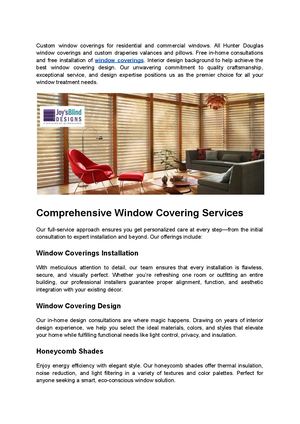 Elevate Your Space with Custom Window Coverings in Albuquerque, NM