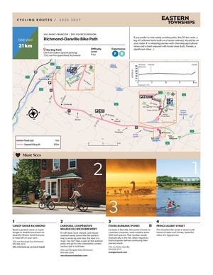 Piste Cyclable Richmond Danville EN