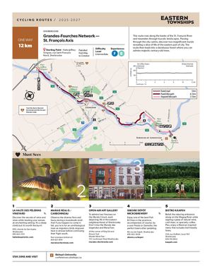 Veloroute Grandes Fourches Axe Saint Francois EN