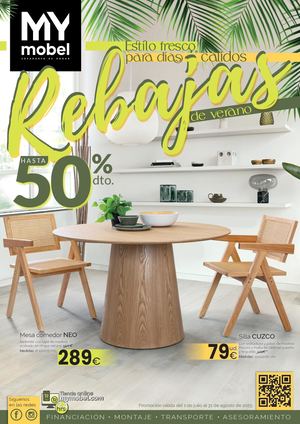 Folleto Mymobel Rebajas Verano 2025