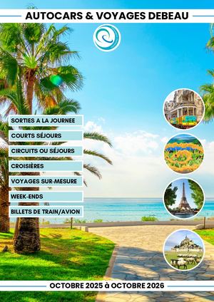 Autocars & Voyages Debeau Brochure 20252026
