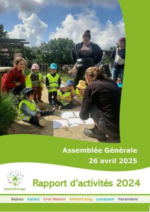 Rapport d'Activités 2024