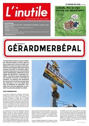 Inutile N°92/93/94 Gerbépal