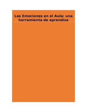 Las Emociones En El Aula