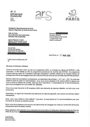 LD 750017808 EHPAD LA VILLA LECOURBE PARIS