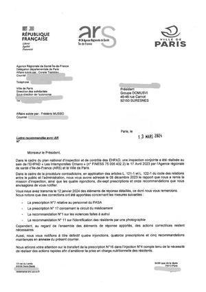 LD 750054322 EHPAD RESIDENCE LES INTEMPORELLES ORNANO PARIS