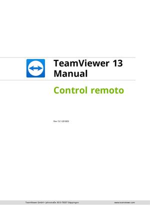 Team Viewer13 Manual Remote Control Es