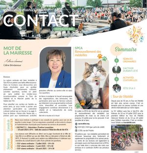 Bulletin municipal Contact - Juillet 2025