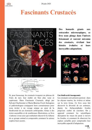 Fascinants Crustacés