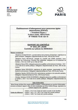 RP 750012510 EHPAD Anselme Payen PARIS