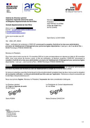 LD 950000182 EHPAD Des Lys PIERRELAYE