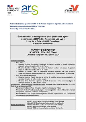 RP 950000182 EHPAD Des Lys PIERRELAYE