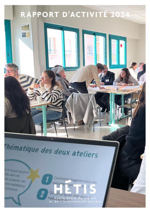 Rapport d'activité Hétis 2024