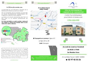 Plaquette CPEA Beaupré