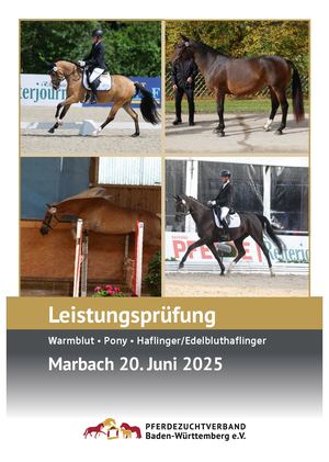 Stutenleistungsprüfung Marbach 2025
