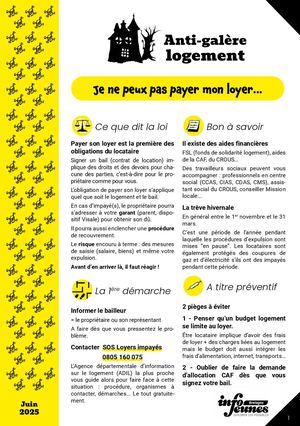 Logement : galère de loyer...