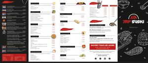 Menu Jap'Sushi Audincourt