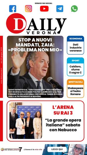 Daily Verona 20 Giugno 2025