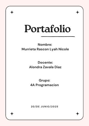 Portafolio 3 Parcial