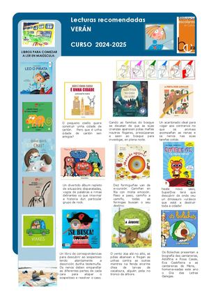 Recomendacións Verán 24 25 Ok