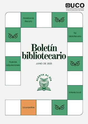 Boletín De Novedades Biblioteca UCO (6/2025)