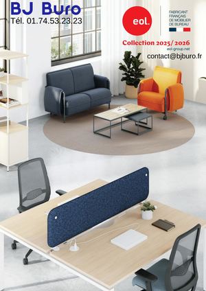 Catalogue Mobilier De Bureau Bj Buro Eol 2025