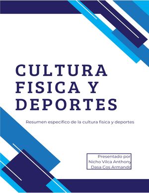 Definición De Cultura Física Y Deporte