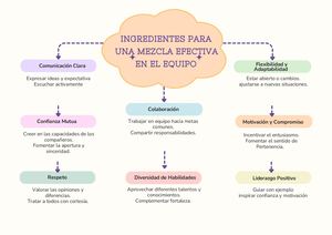 Organizador Grafico Trabajo Y Decisiones De Equipo