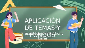 Aplicación De Temas Y Fondos