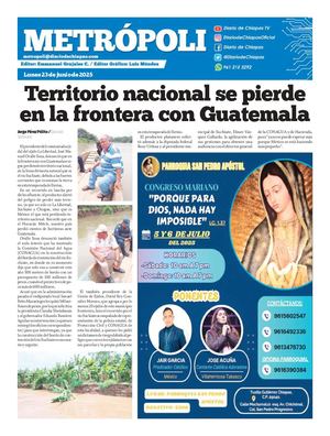 Metrópoli Lunes 23 De Junio 2025