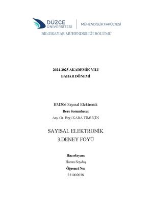 Harun Soydaş 231002038 (İÖ) Lab öDevi 3 Föy