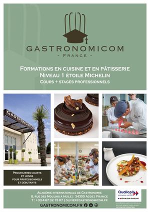 Brochure de Gastronomicom