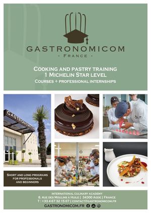 Gastronomicom culinary school Brochure