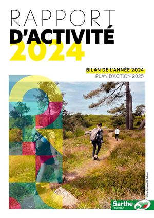 Rapport d'activité 2024 - Sarthe Tourisme