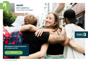 Plaquette Commerciale Niort My Campus