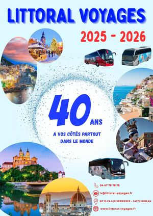 BROCHURE LITTORAL VOYAGES 2025 2026