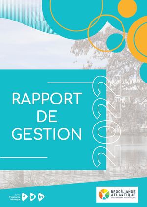 CHBA - Rapport De Gestion 2022