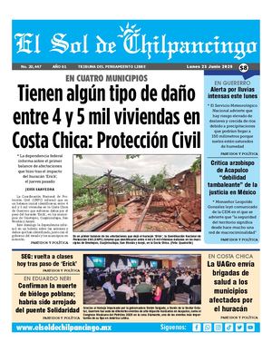 El Sol De Chilpancingo 23 Junio 2025 Compressed