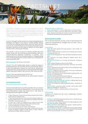 Fact sheet Vila Vita Parc EN - 2024