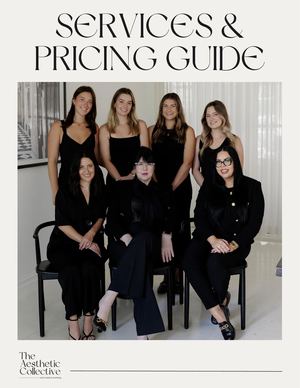 Services & Pricing Guide - The Aesthetic Collective