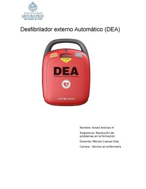 Desfibrilador Externo Automático