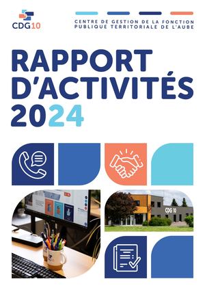 Rapport d'activités 2024 - CDG 10
