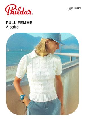 Cat 29 Pull Femme Albatre