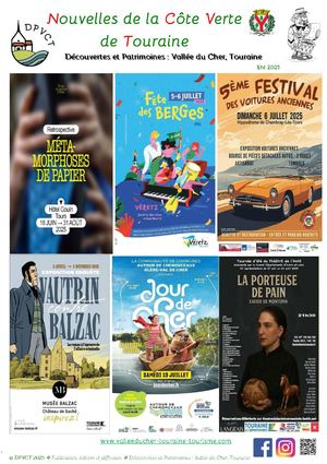 DPVCT  Eté 2025 Nouvelles de la Côte Verte de Touraine