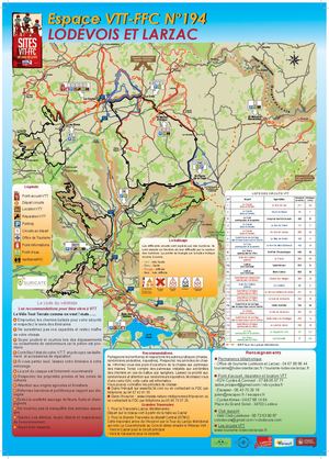 Espace VTT FFC Lodévois et Larzac