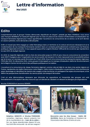 Newsletter Mai