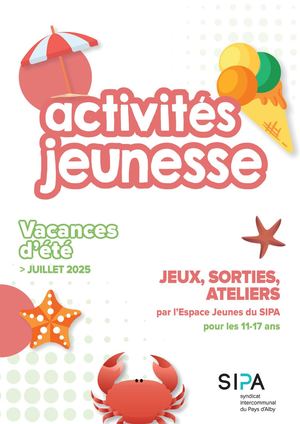 Activites Jeunesse Ete 2025