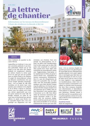 Lettre de chantier - Npnru