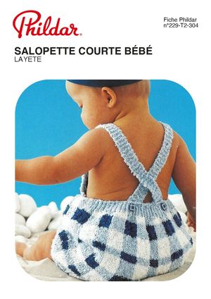 Cat 229 Salopette Courte Bebe