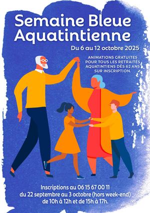 LA SEMAINE BLEUE 2025